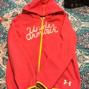 NWOT Under Armour zip up hoodie